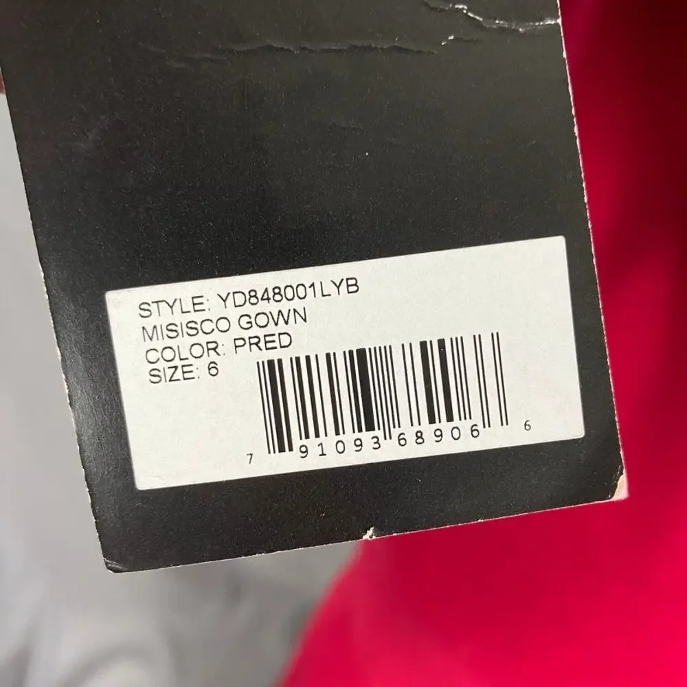 Likely Misisco Fuchsia Off Shoulder Gown Size 6 Trumpet Evening Prom Bridesmaid - Picture 9 of 11